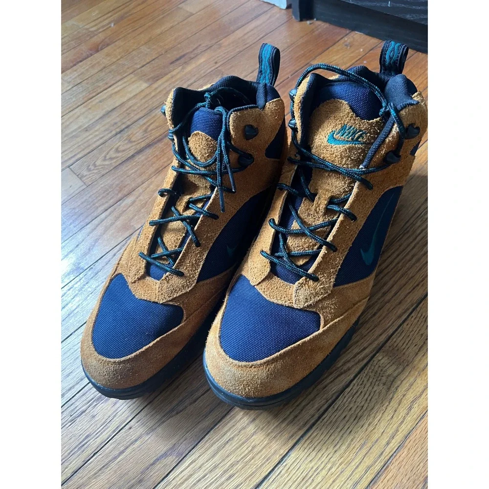 Nike ACG Torre Mid Waterproof Pecan Navy Hiking Boots FD0212-800 Mens 12.5